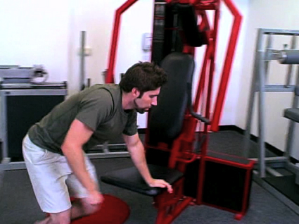 Chad’s Chest Press Exercise